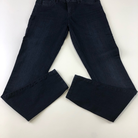 GUESS Brittany Skinny Dark Blue Denim Crystal Pockets Jeans Size 27” - Picture 7 of 12